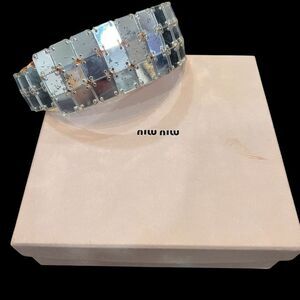 Miu Miu Silver Headband